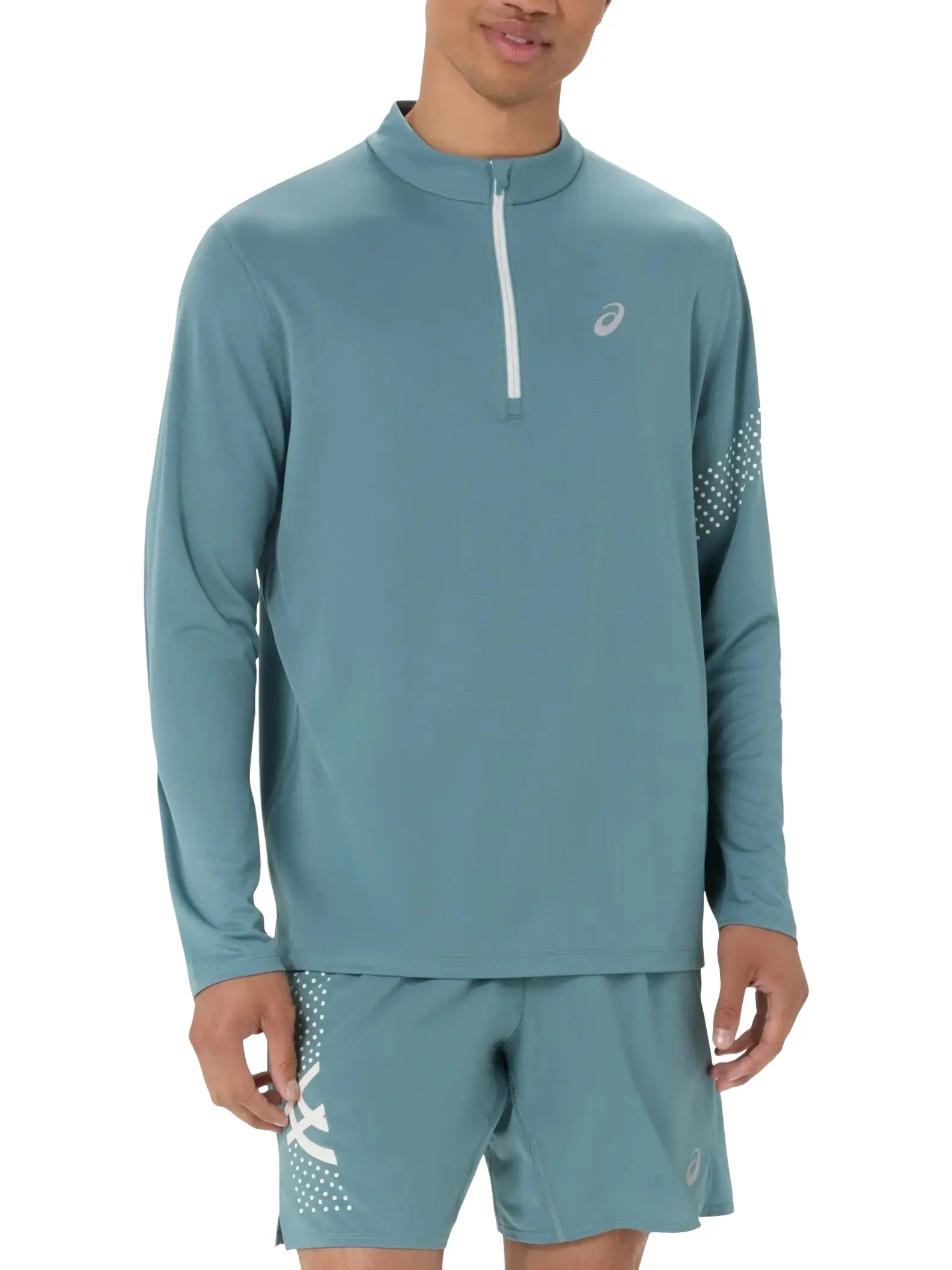 ASICS Men's Icon 1/2 Zip Long Sleeve Top