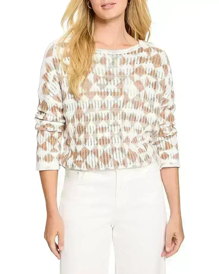 Textured Diamond Sweater