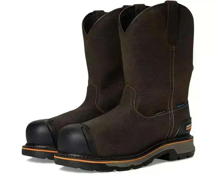 Men's Ariat Stump Jumper Pull-On BOA Waterproof Composite Toe Work Boot