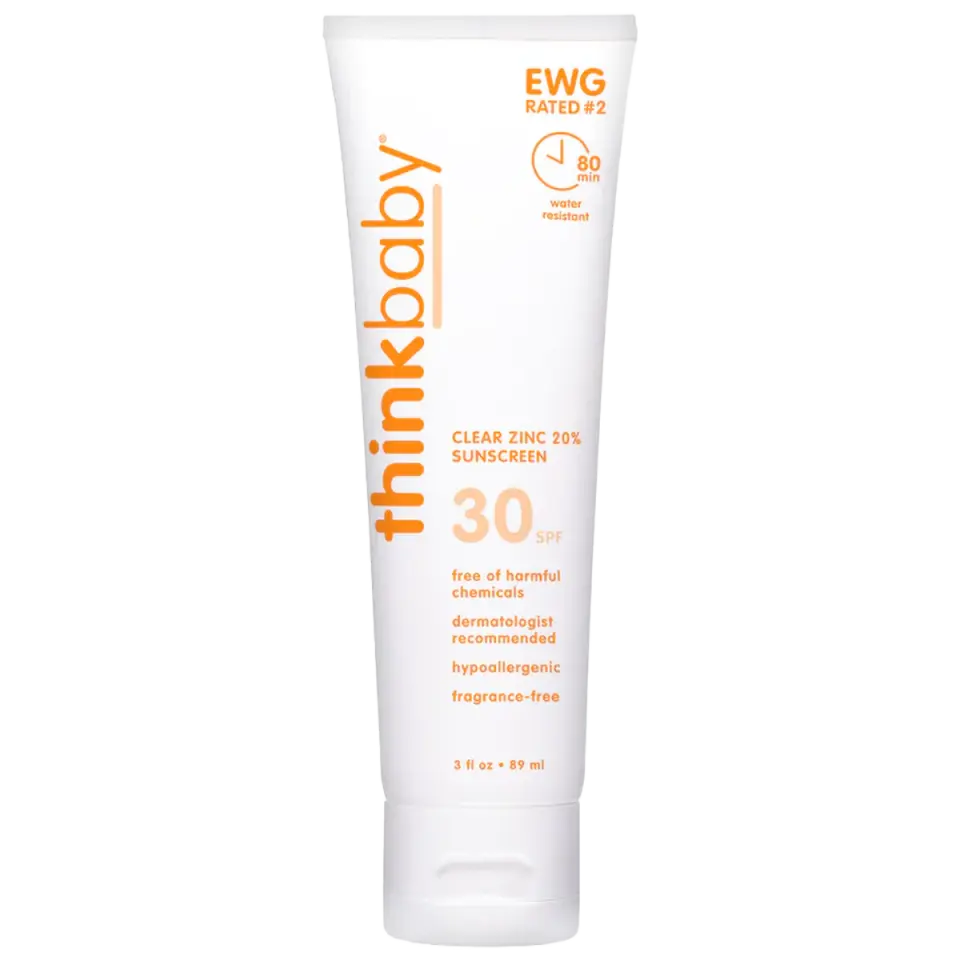 Thinkbaby SPF 30 Clear Zinc Sunscreen