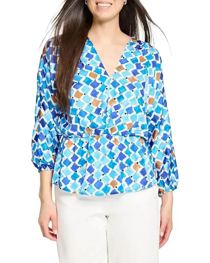 Women's NIC+ZOE Mosaic Sofia Top