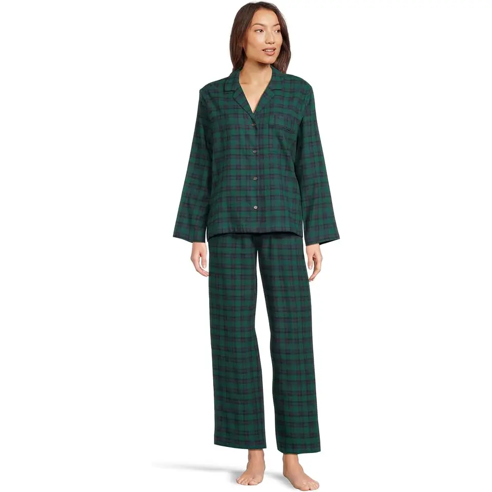Flannel Long Pj Set