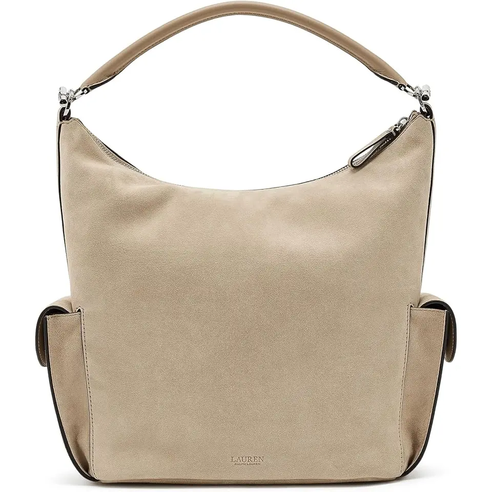 Suede Large Blaike Shoulder Bag