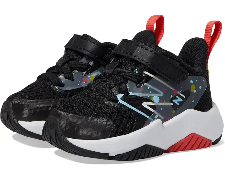 New Balance Kids Rave Run v2 Bungee Lace with Top Strap (Infant/Toddler)