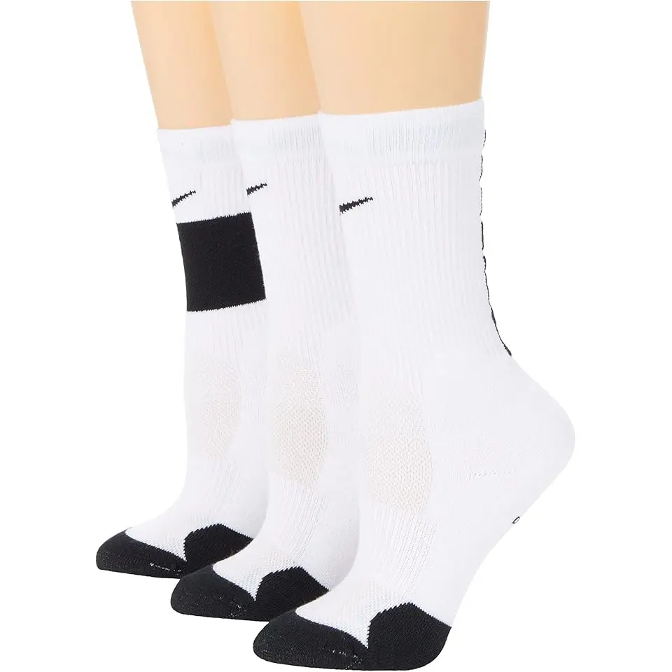 Elite Crew Socks 3-Pair (Little Kid/Big Kid)