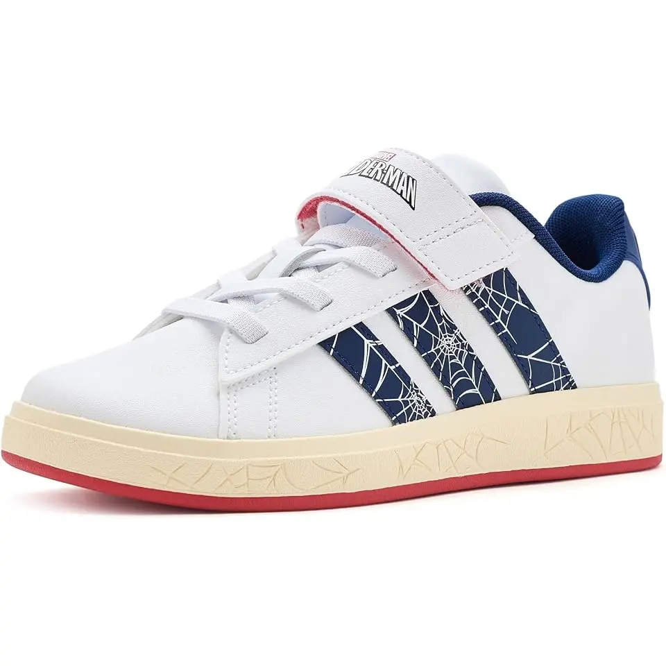 Marvel Grand Court Elastic Lace & Strap (Little Kid/Big Kid)