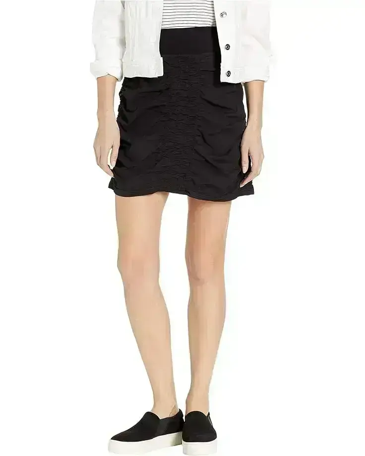 Women's XCVI Wearables Solid Trace Skirt