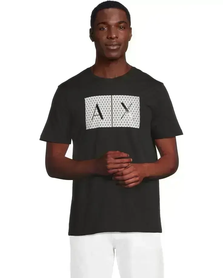 Men's Armani Exchange Box Logo Tee