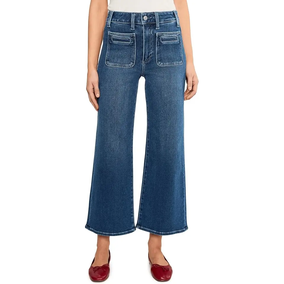 Anessa with Vintage Welt Patch Pockets in Crosswind