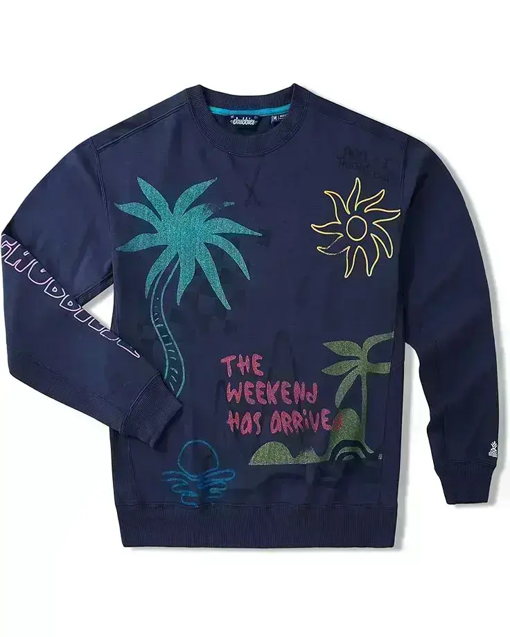 Men's Chubbies The Sketchy (Soft Terry Crewneck)