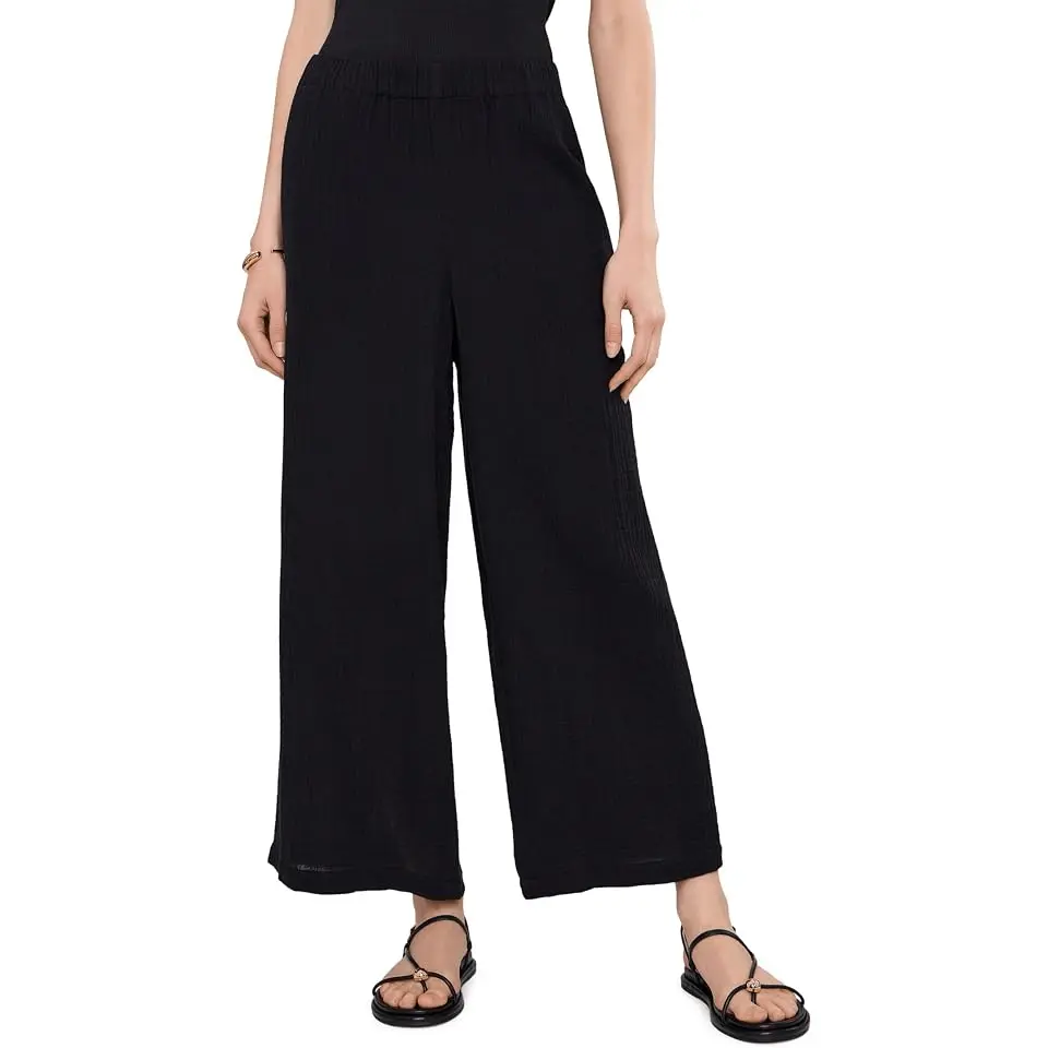 Organic Cotton Lofty Gauze Ankle Pants