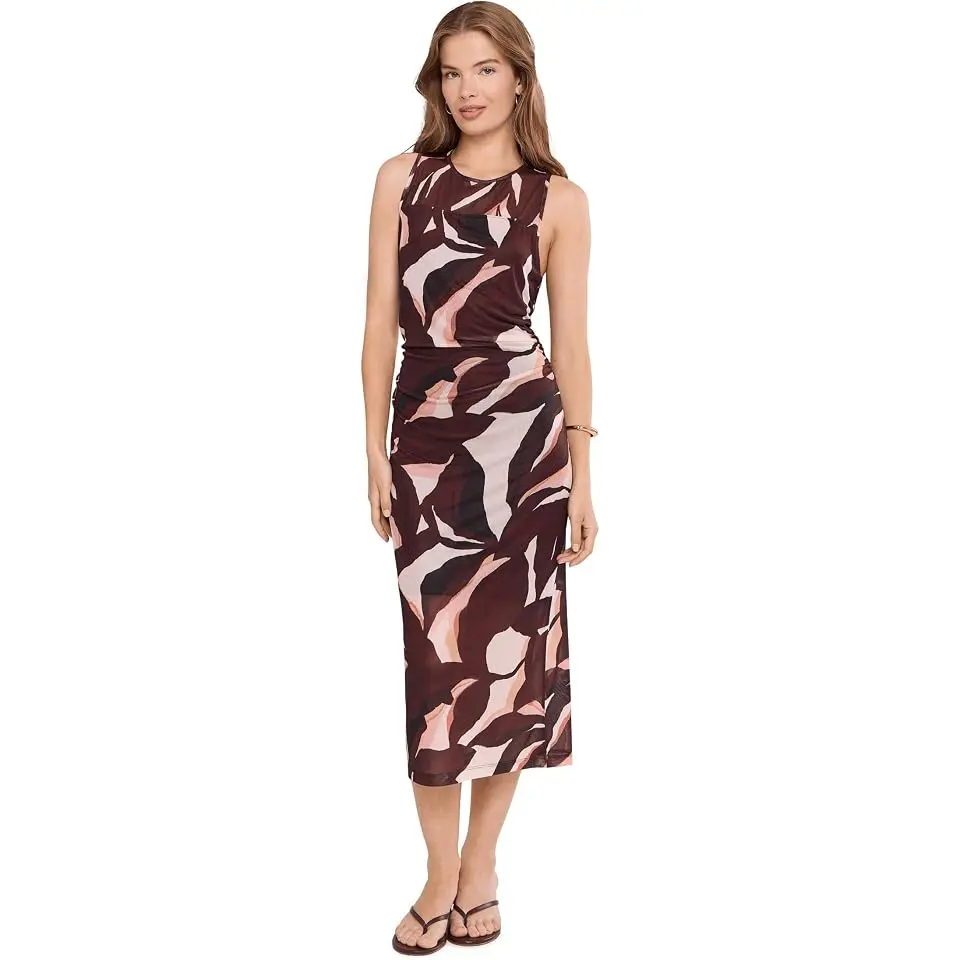 Desire More Mesh Cinch Dress