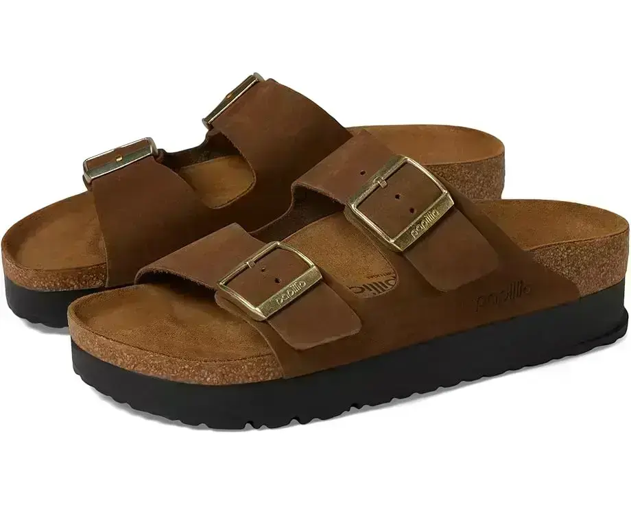 Women's Birkenstock Arizona Platform Sandal - Nubuck