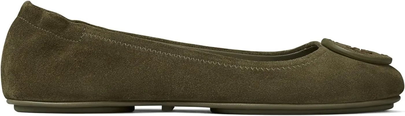 Minnie Travel Ballet With Suede Logo