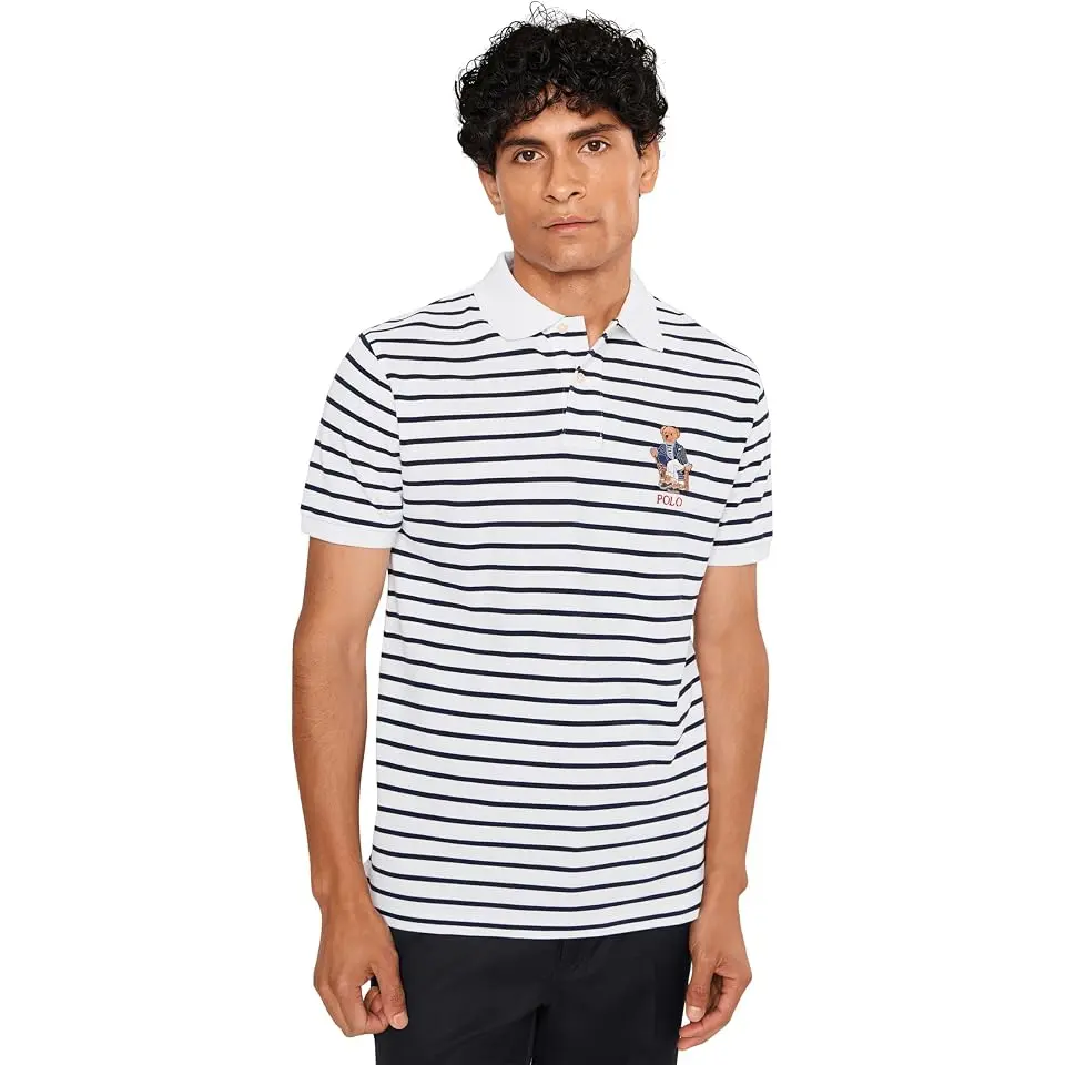 Custom Slim Fit Polo Bear Polo Shirt
