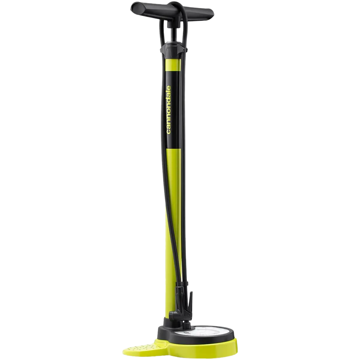 Essential Floor Pump - Highlighter