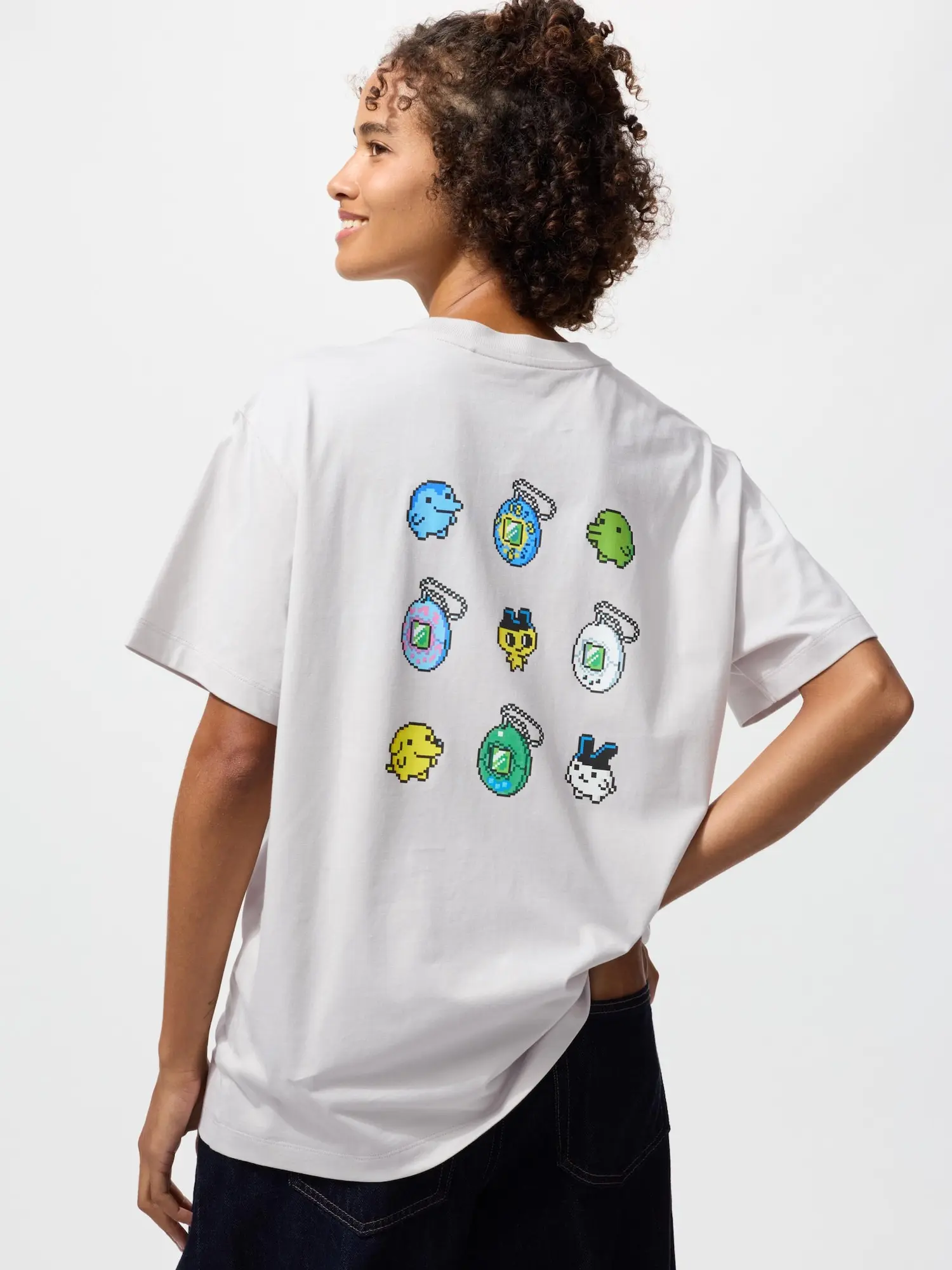 Tamagotchi UT/свободный крой oversized-fit