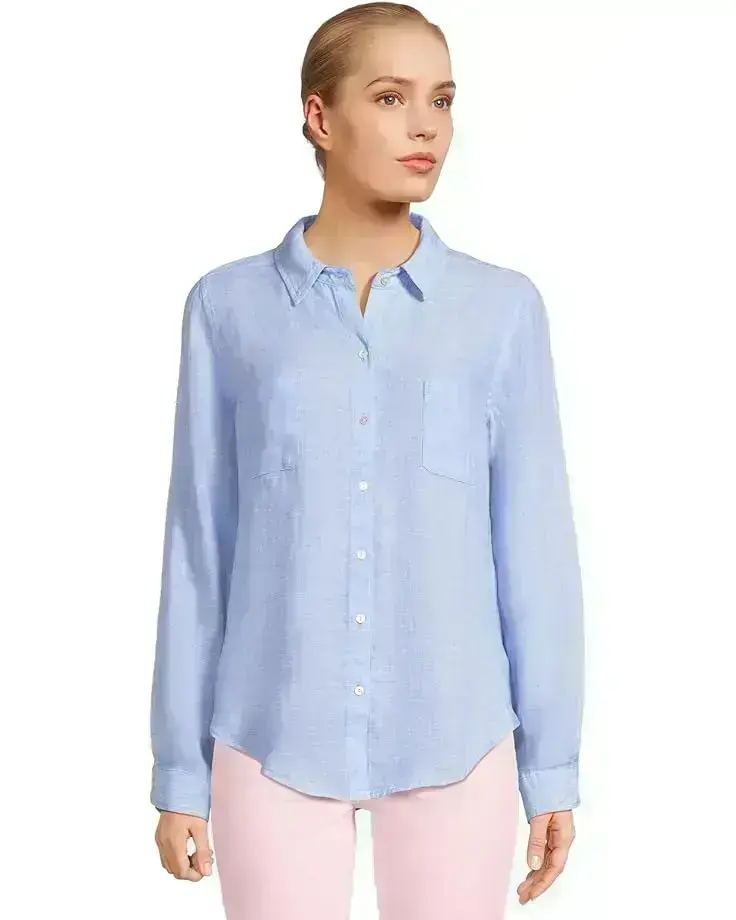 Women's Lilly Pulitzer Sea View Button Down
