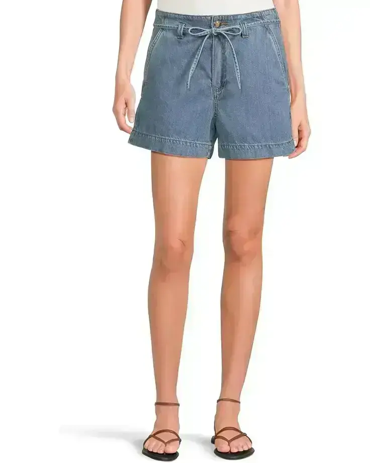 Women's Paige Anessa Shorts with Waist Tie in Tranquility