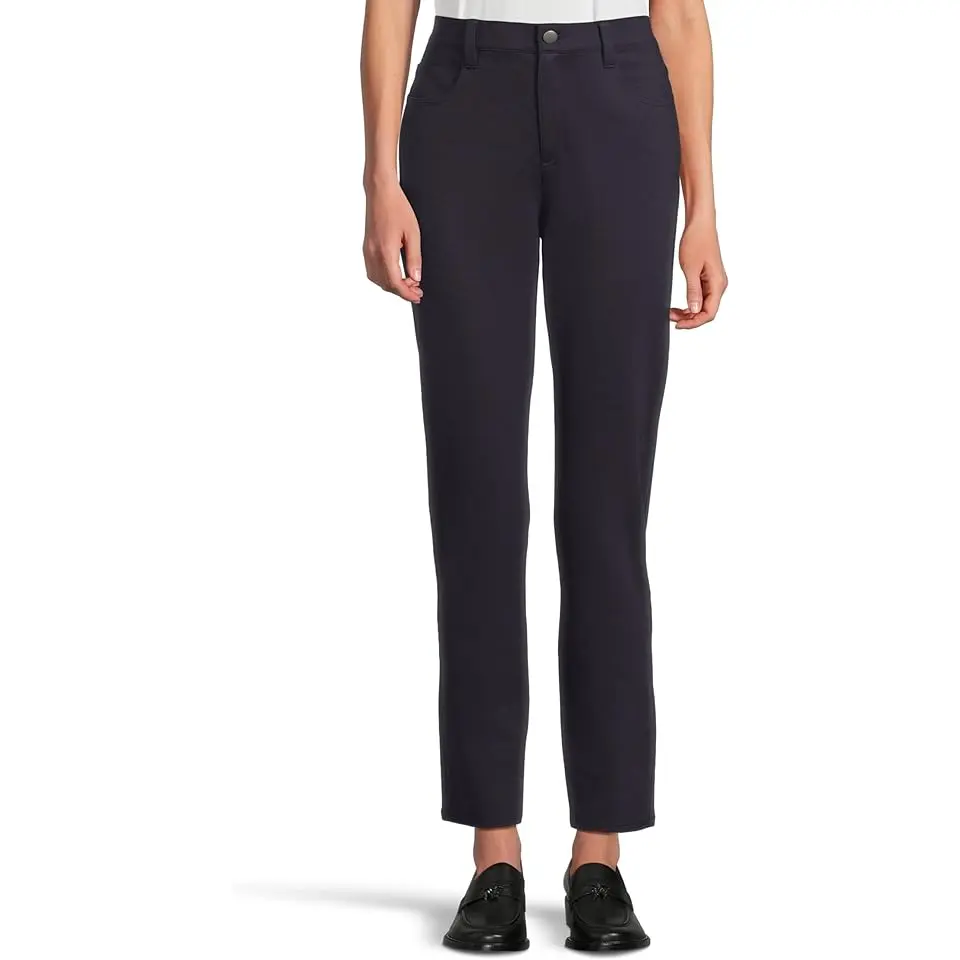 High Waisted Slim Full Length Jeans
