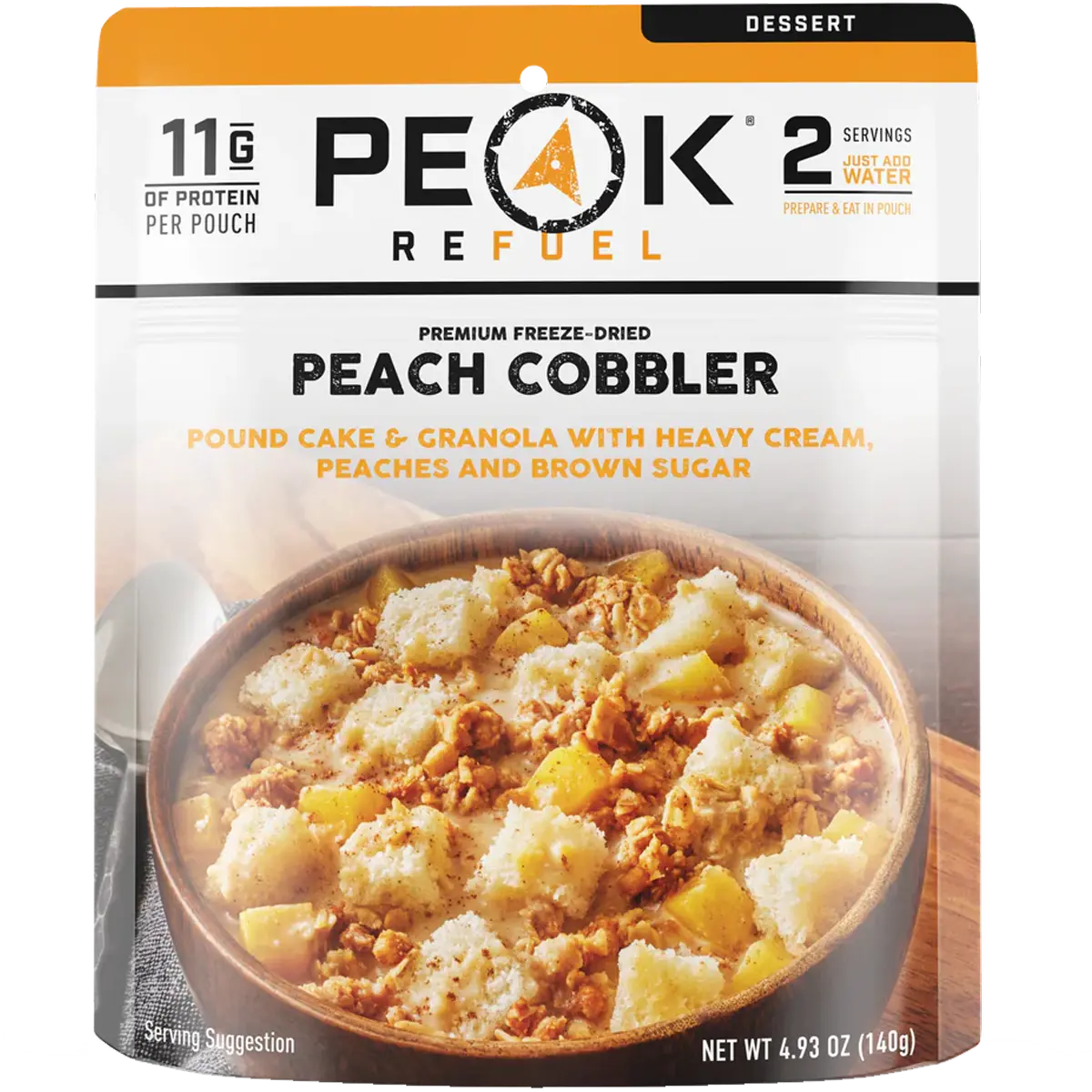 Peach Cobbler (2 Servings)