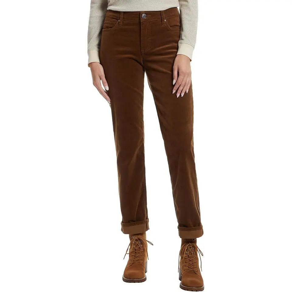 Catherine Corduroy Boyfriend 5 Pockets in Whiskey