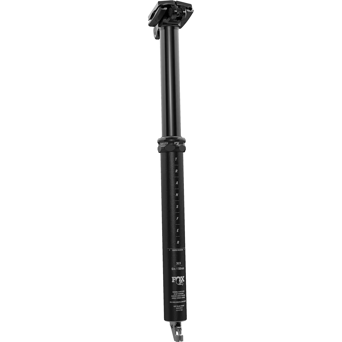 Transfer Performance Elite Dropper Seatpost 31.6, 150mm Travel - Black