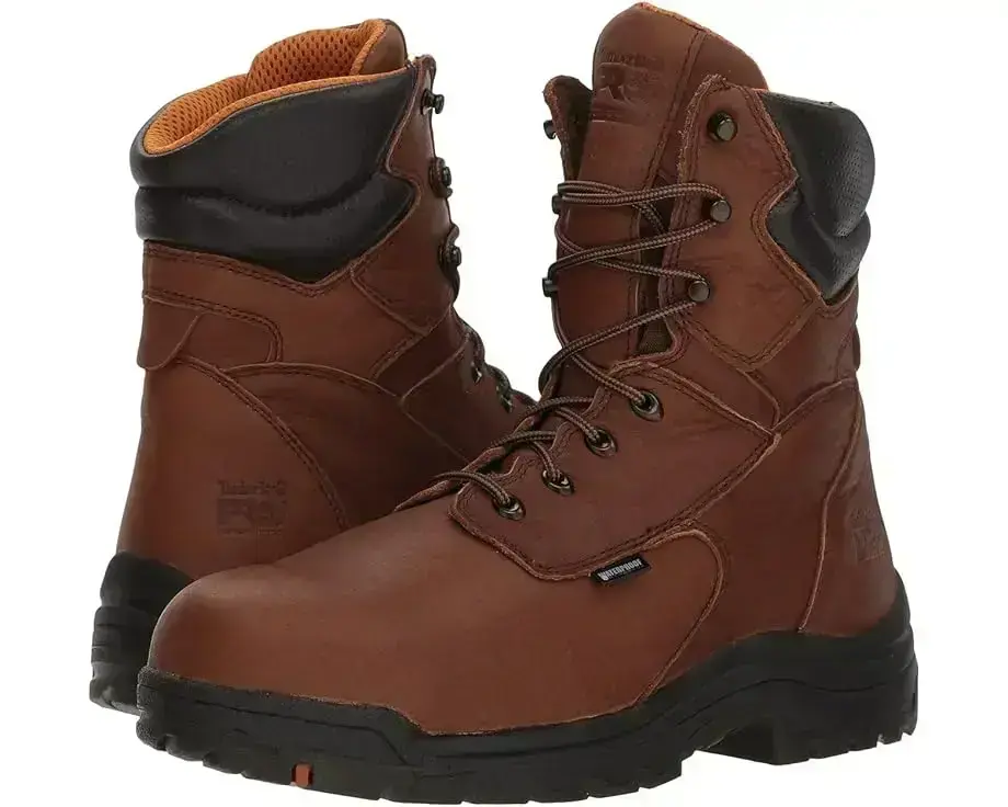 Men's Timberland PRO Titan 8" Alloy Safety Toe Waterproof