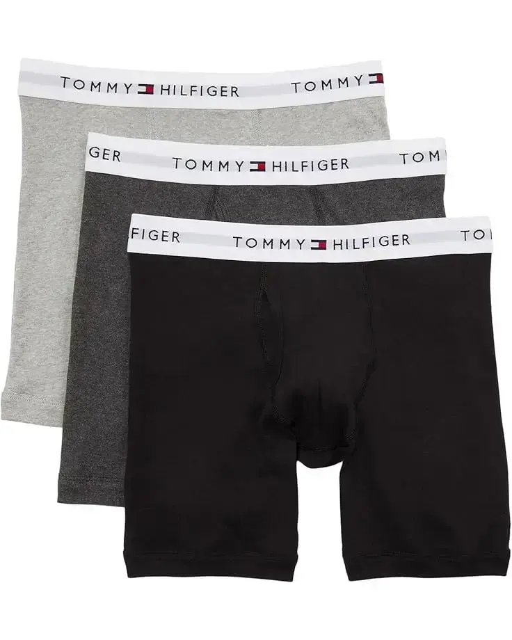Men's Tommy Hilfiger Cotton Boxer Brief 3-Pack