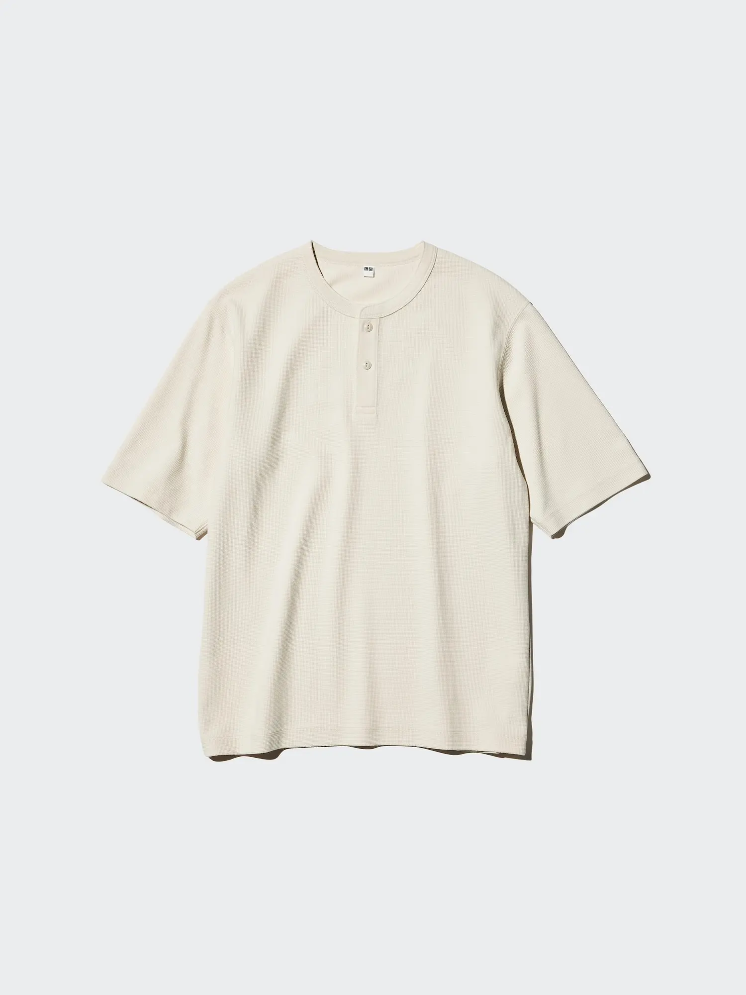 Men's DRY Waffle Henley T-Shirt