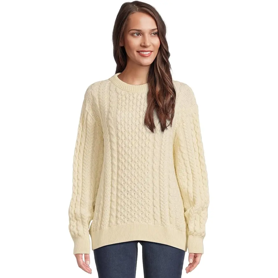 1965 Irish Fisherman Crewneck Sweater