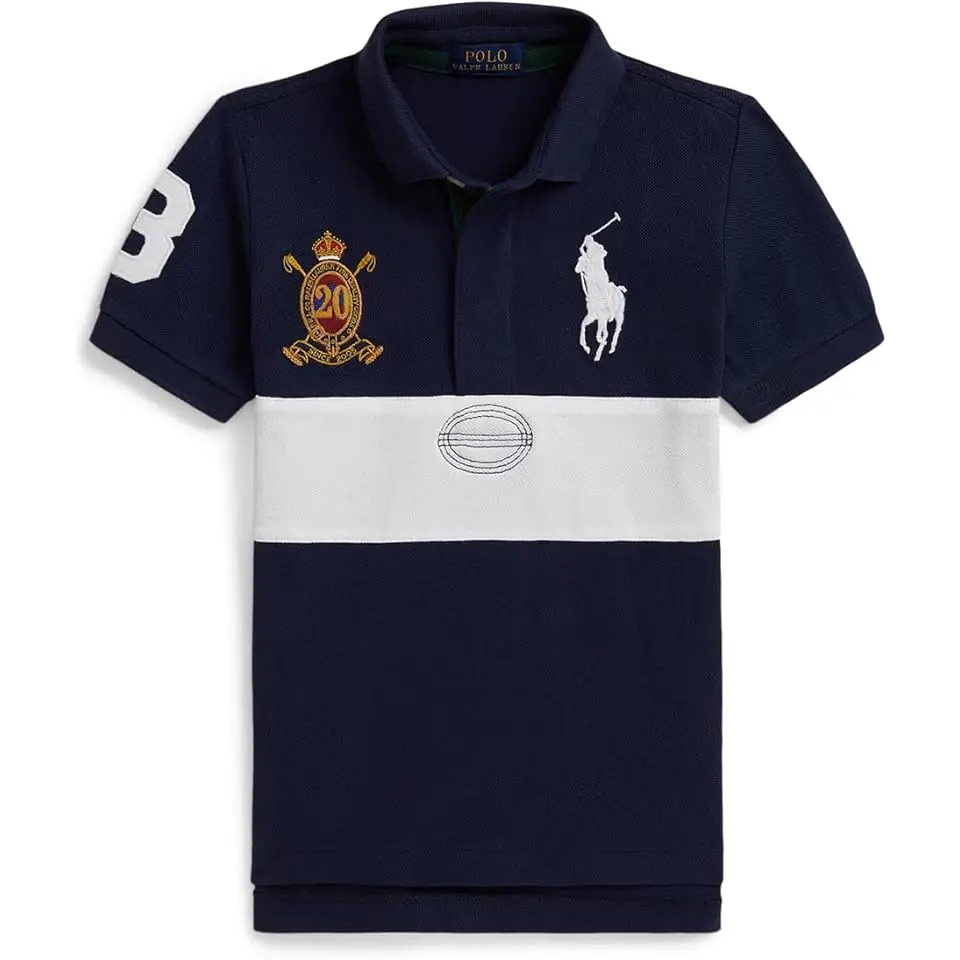 Big Pony 20th Anniversary Crest Polo (Toddler/Little Kid)