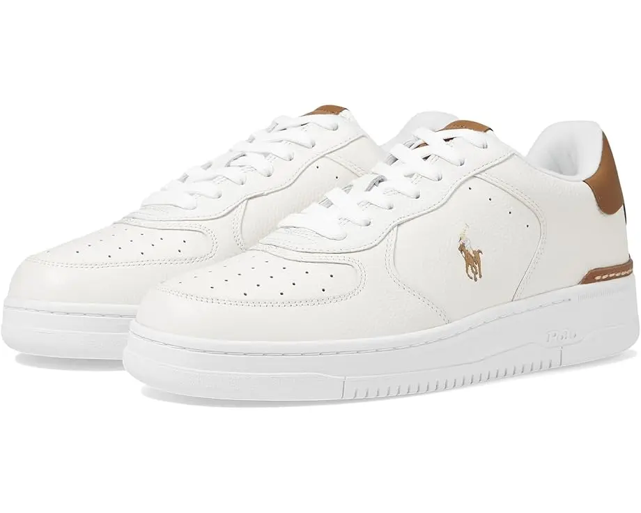 Tumbled Leather-Masters Crt-Sneakers-Low Top Lace