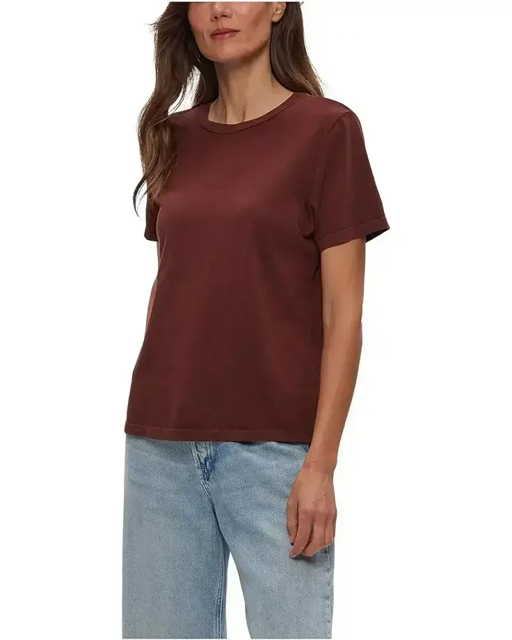 Women's Michael Stars Becca Short Sleeve Crew Neck Tee