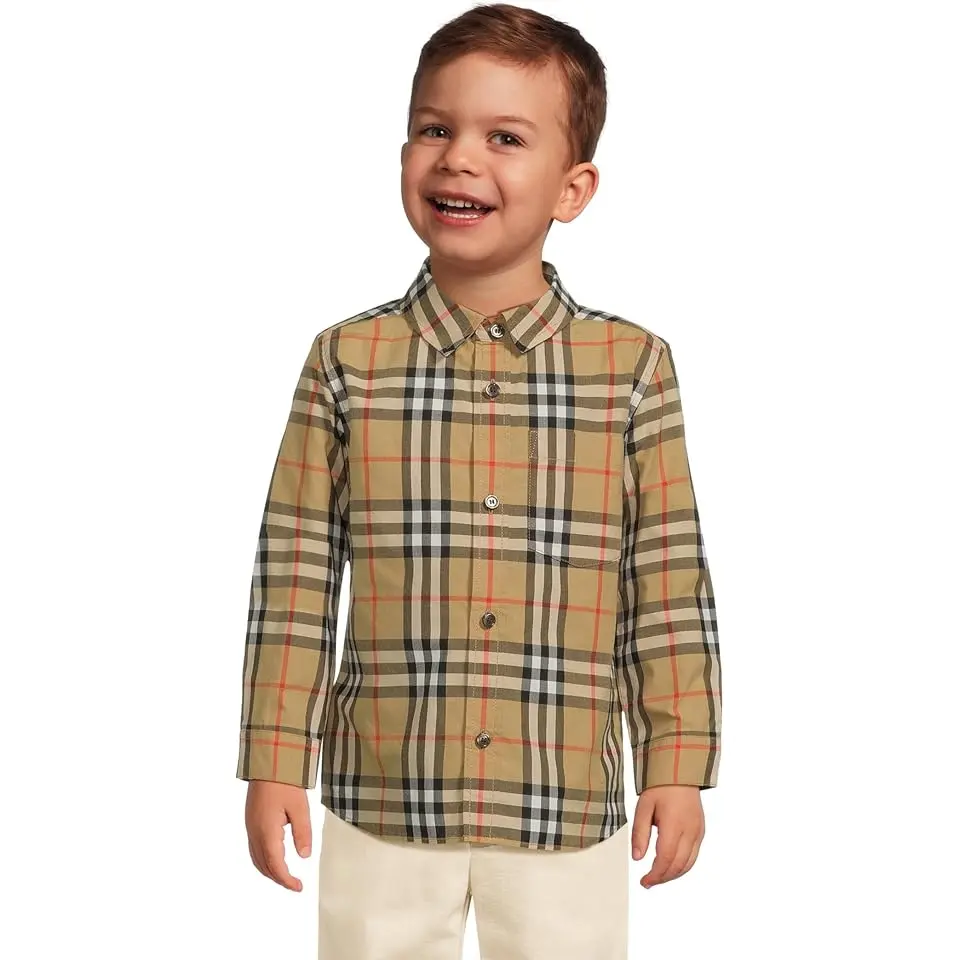 Owen Check Long Sleeve Shirt (Infant/Toddler)