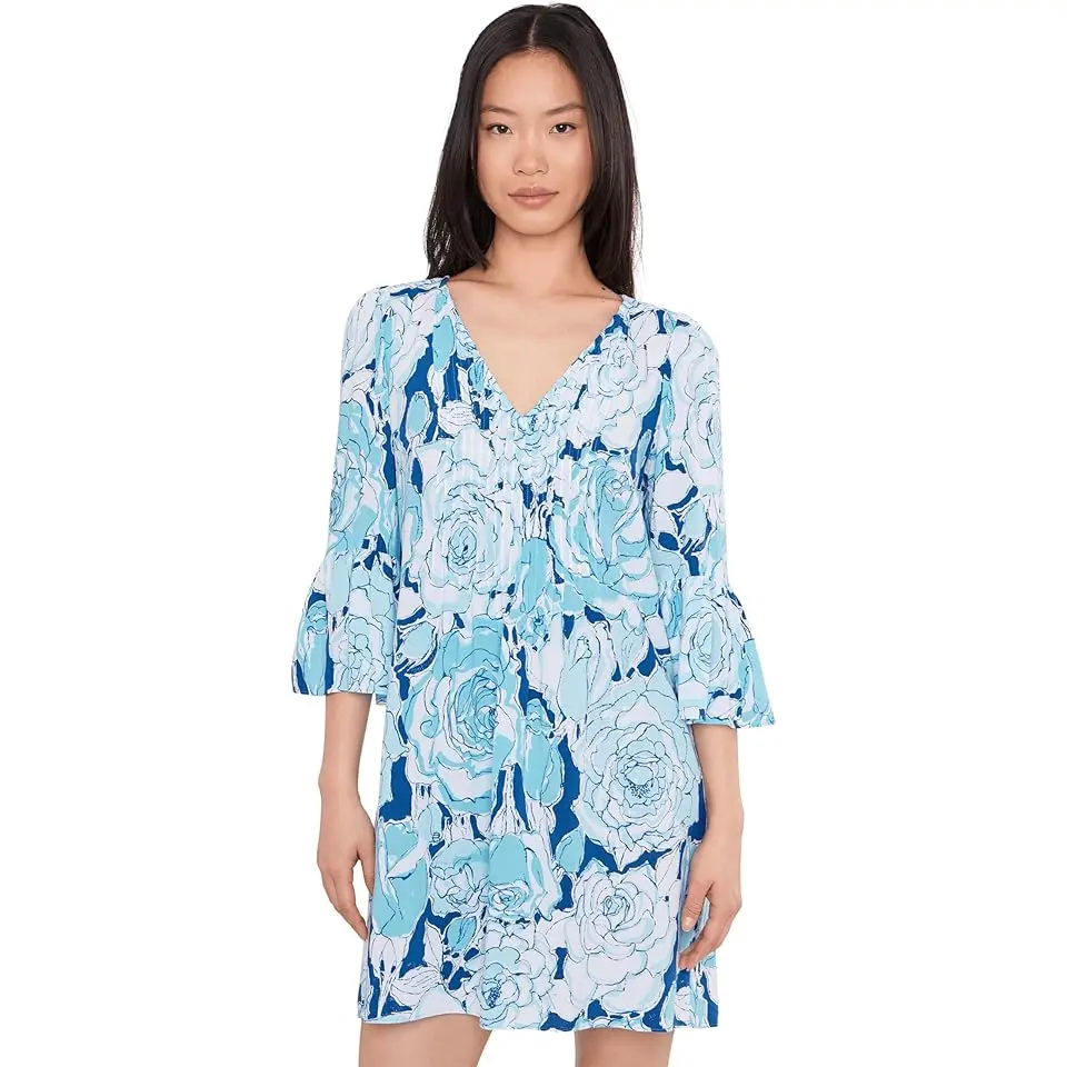 Danika 3/4 Sleeve Tunic Dress