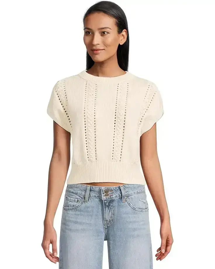 Wedge Crewneck Sweater
