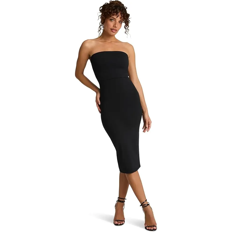 Butter Luxe Strapless Midi Dress