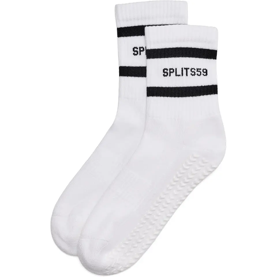 Logo Stripe Ankle Socks with Grip