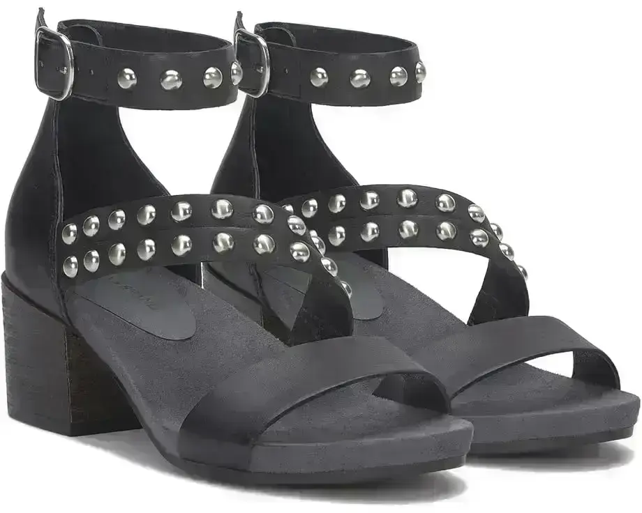 Women's Lucky Brand Piah Studded Heeled Sandal