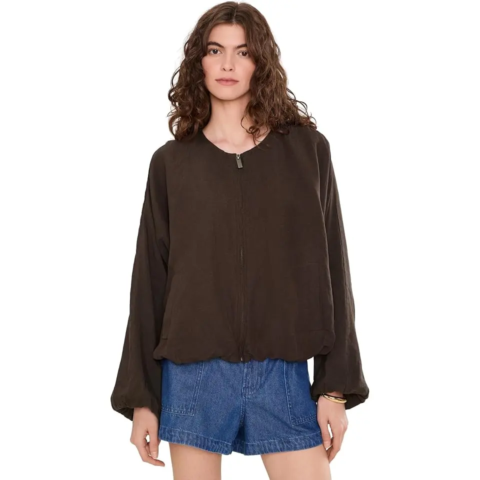 Linen Bubble Jacket