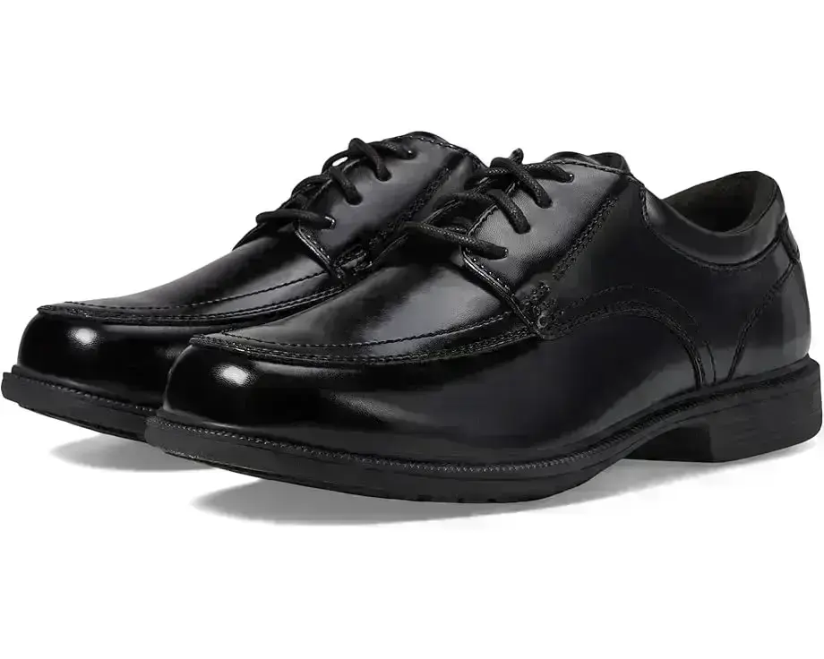 Men's Nunn Bush Bourbon Street Moc Toe Oxford with KORE Slip Resistant Walking Comfort Technology