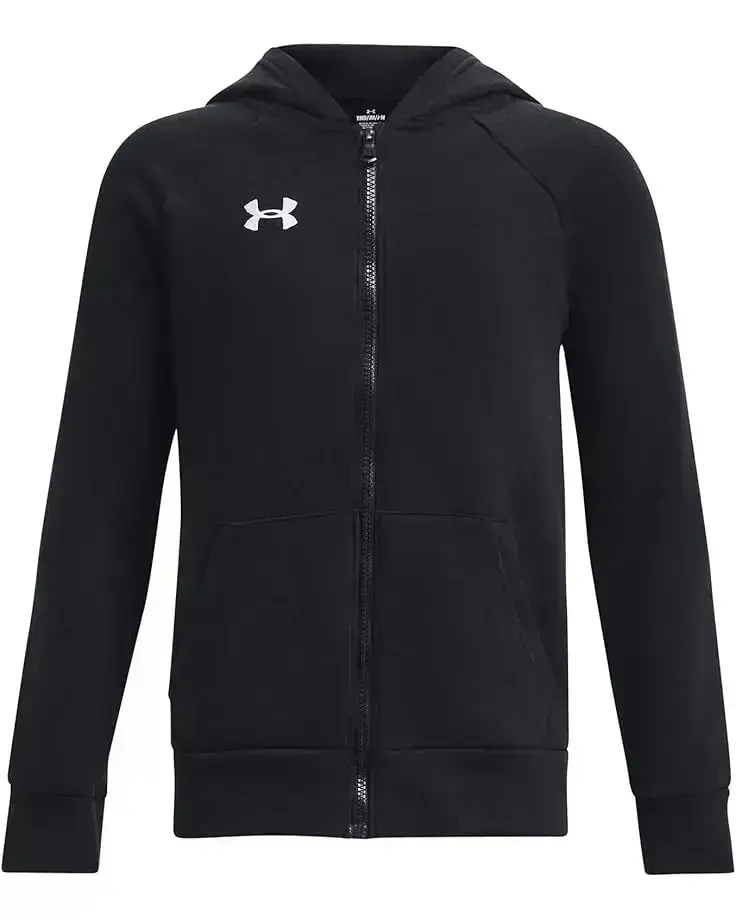 Under Armour Kids Rival Fleece Full Zip Hoodie (Big Kids)