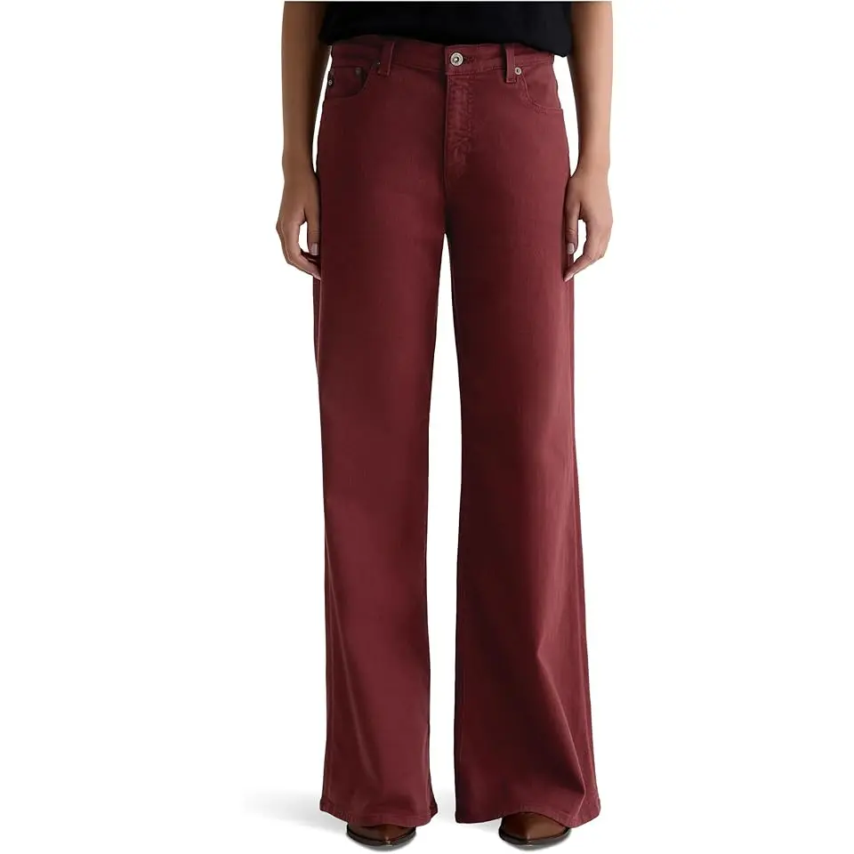 Saige Mid-Rise Wide Leg
