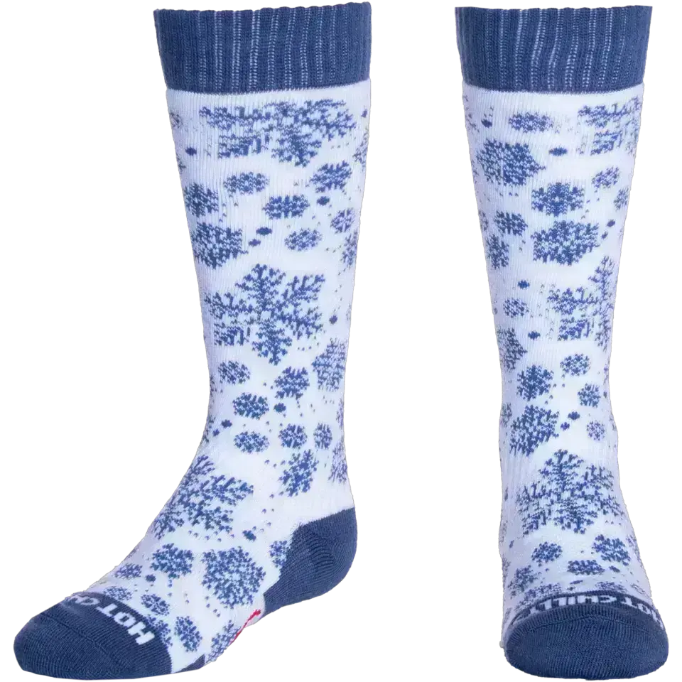 Youth Fiesta Snowfall Mid Volume Sock