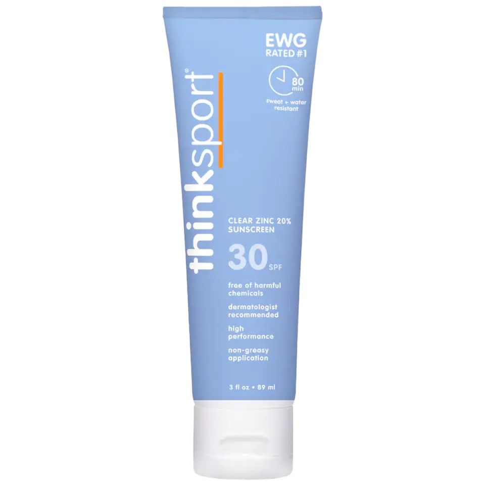 Thinksport Clear Zinc Sunscreen SPF 30