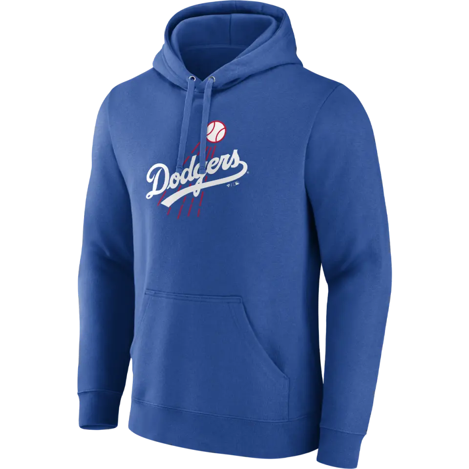 Men's Dodgers Evergreen Cooperstown Logo Hoodie