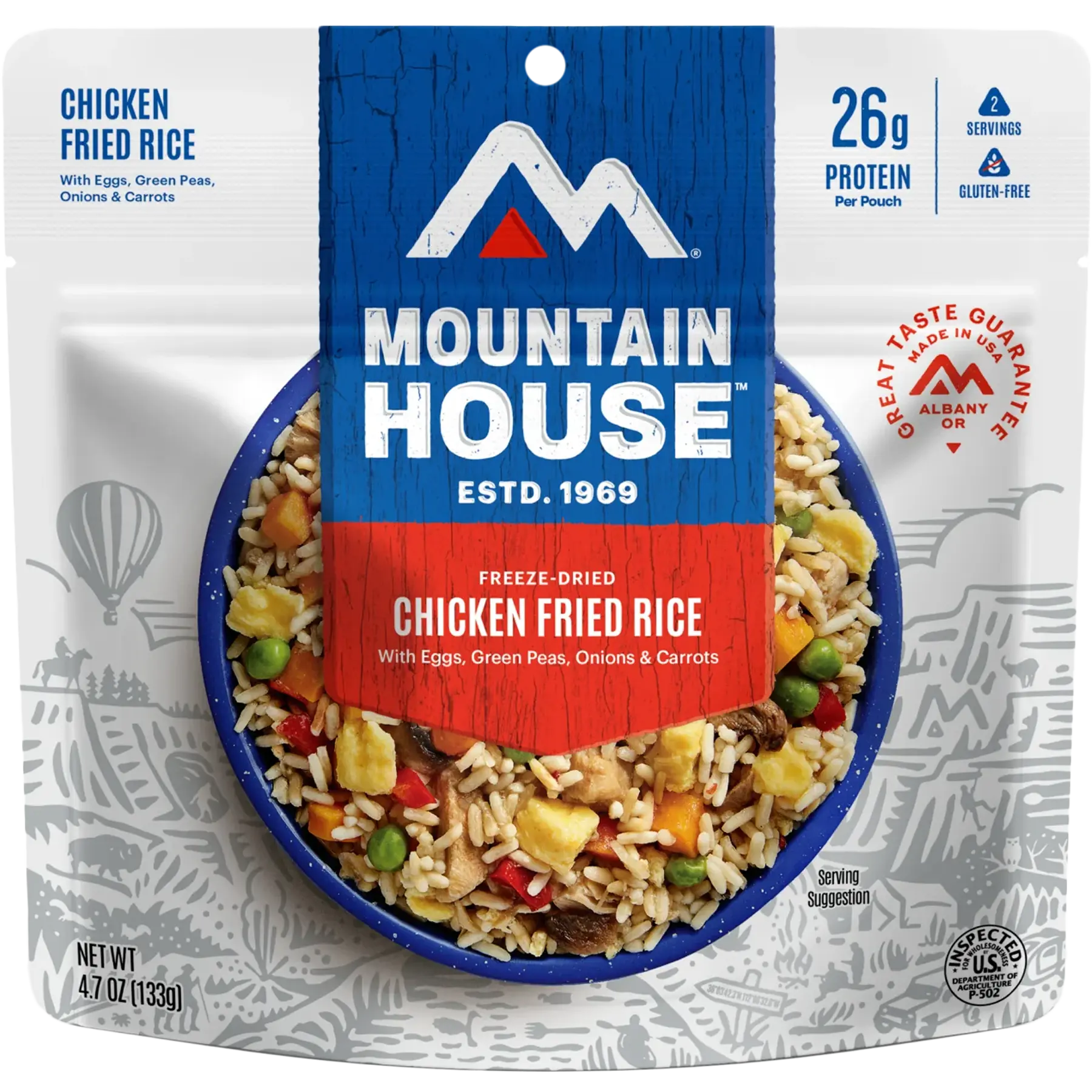 Chicken and Fried Rice (2 Servings)