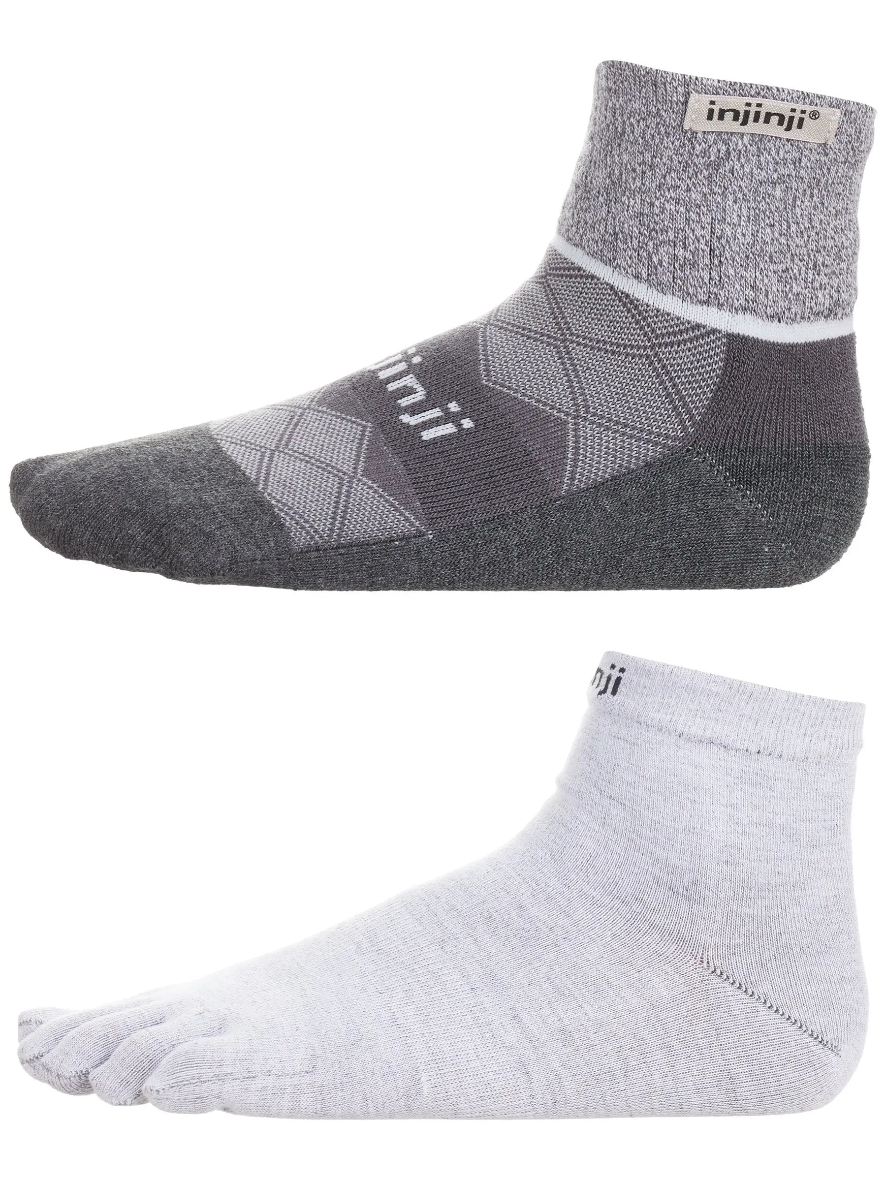 Injinji Liner + Runner Mini-Crew Women's Toesocks