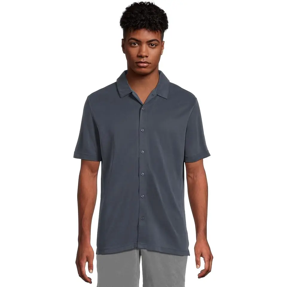 Vintage Birdseye Short Sleeve Button Down